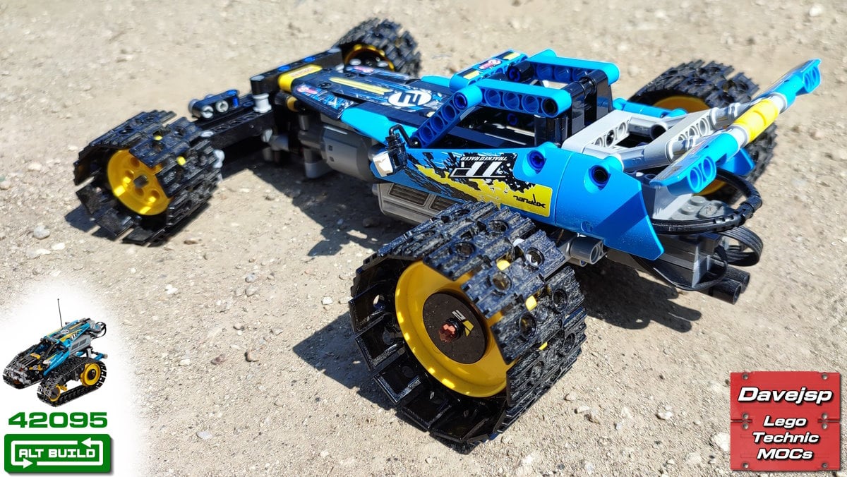 Lego Technic 42095 Formula Off-Roader MOC rebuild