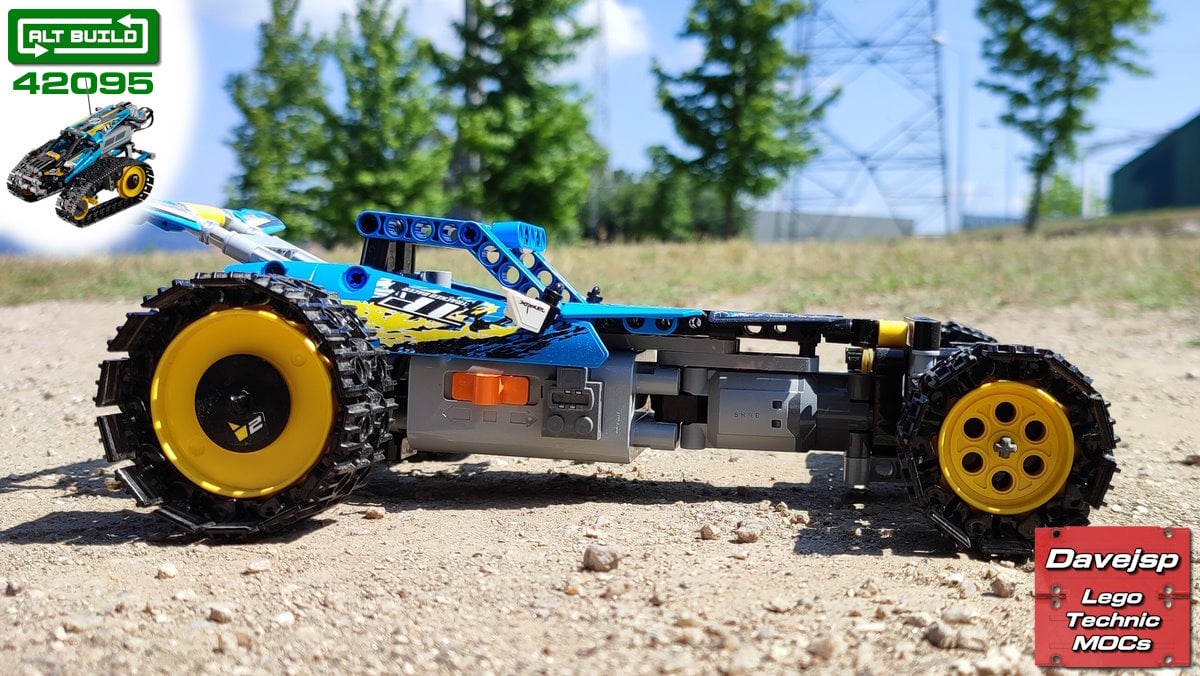 Lego Technic 42095 Formula Off-Roader MOC rebuild