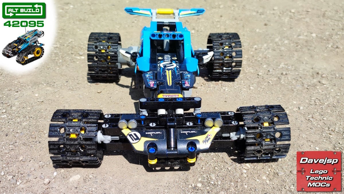 Lego Technic 42095 Formula Off-Roader MOC rebuild