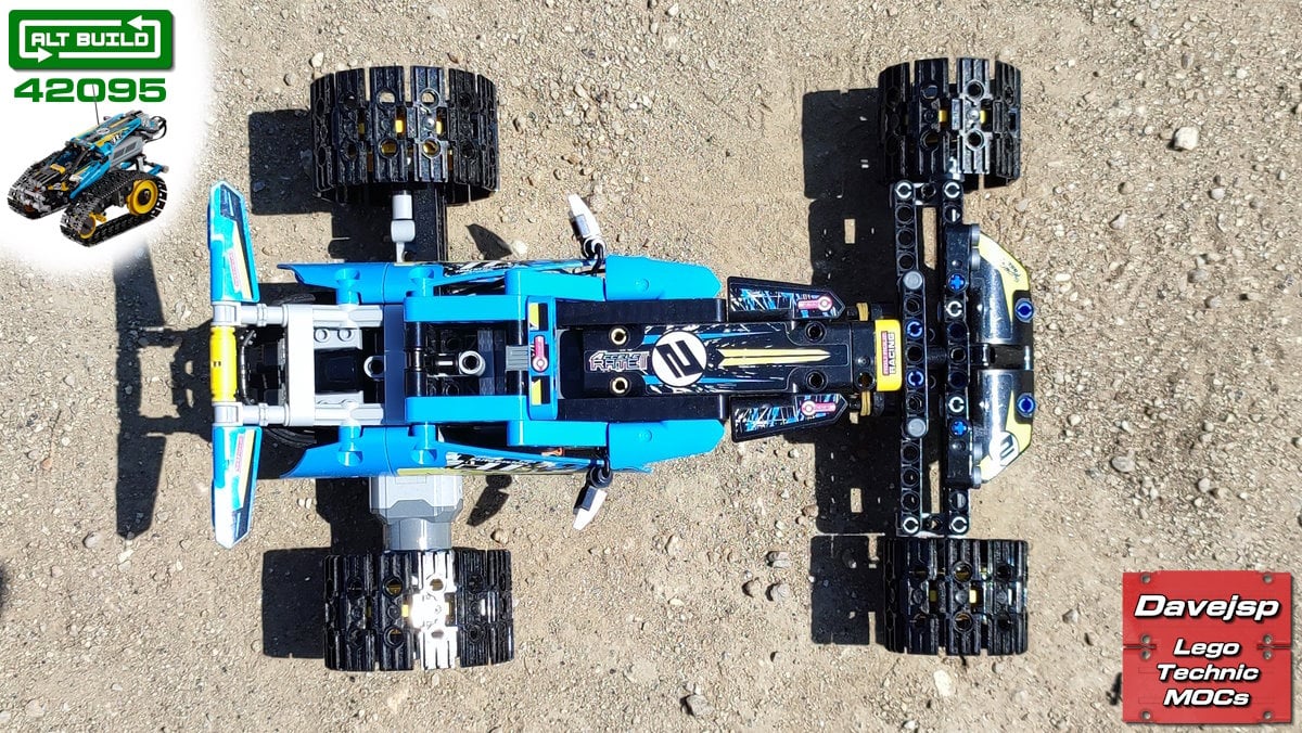 Lego Technic 42095 Formula Off-Roader MOC rebuild