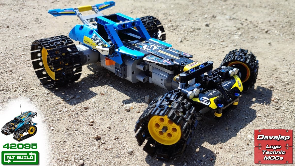 Lego Technic 42095 Formula Off-Roader MOC rebuild