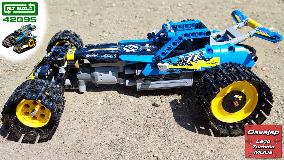 Lego Technic 42095 Formula Off-Roader MOC rebuild