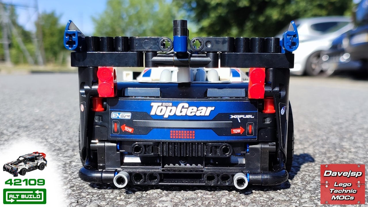 Lego Technic 42109 Le Mans Prototype MOC rebuild