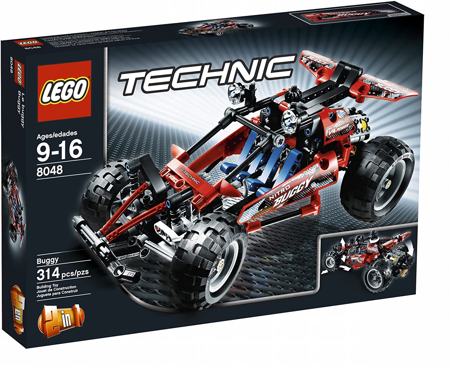 Lego Technic 8048 box
