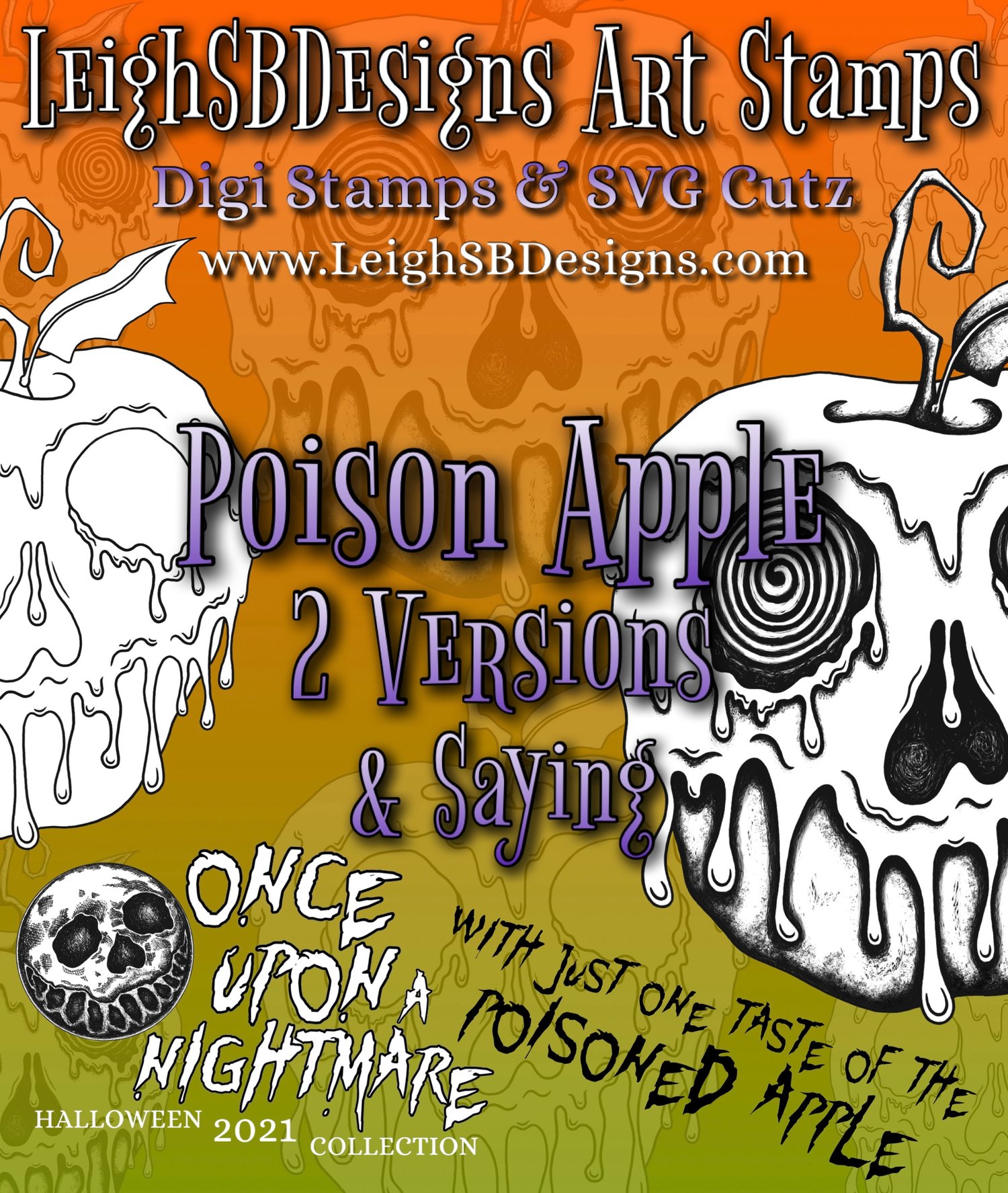 LeighSBDesigns Poison Apple set