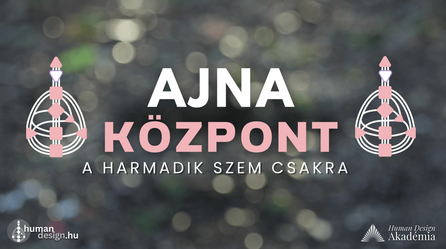 ajna energiaközpont harmadik szem csakra human design magyarul