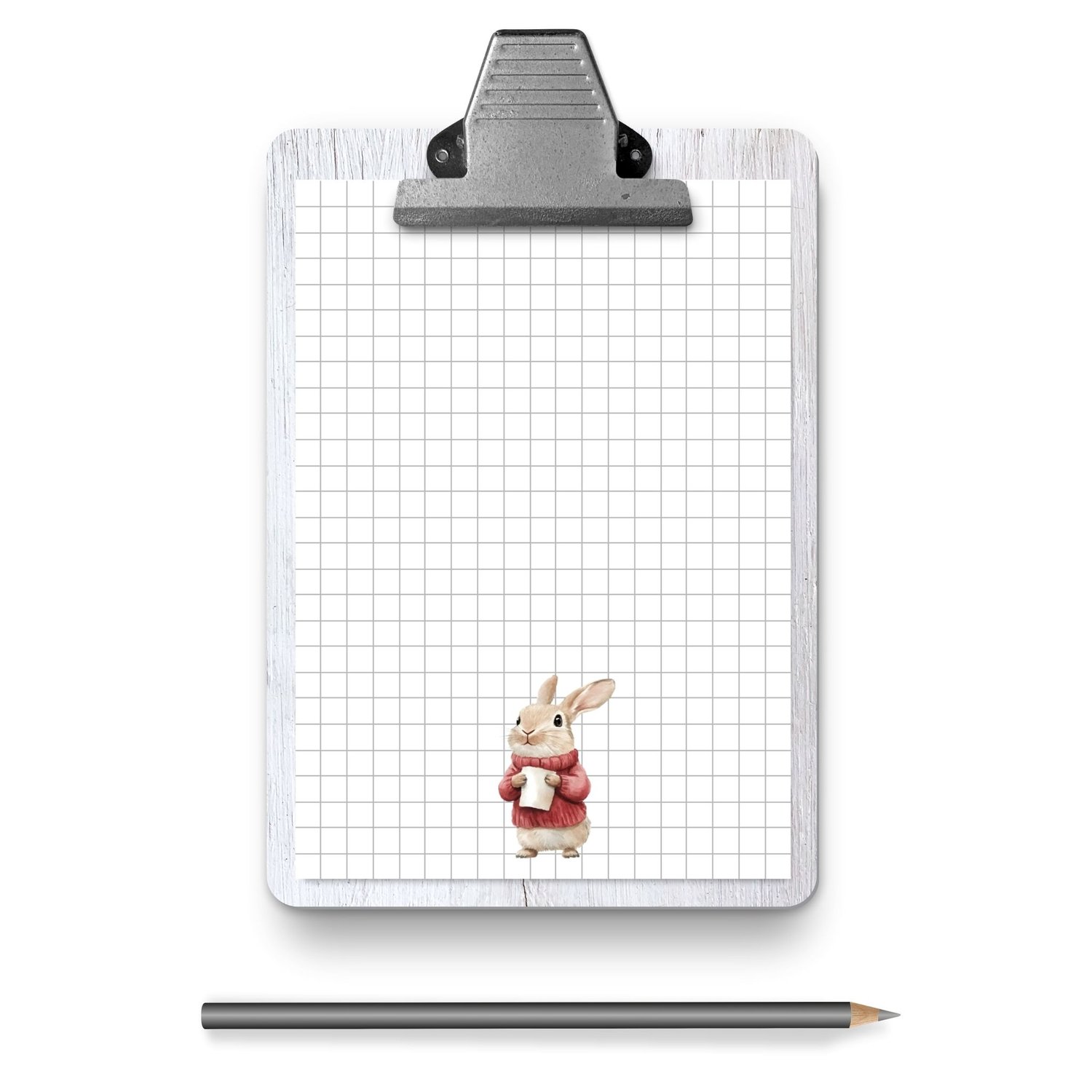 Christmas Notepad | Printable A6 Notepad | Festive Grid Paper
