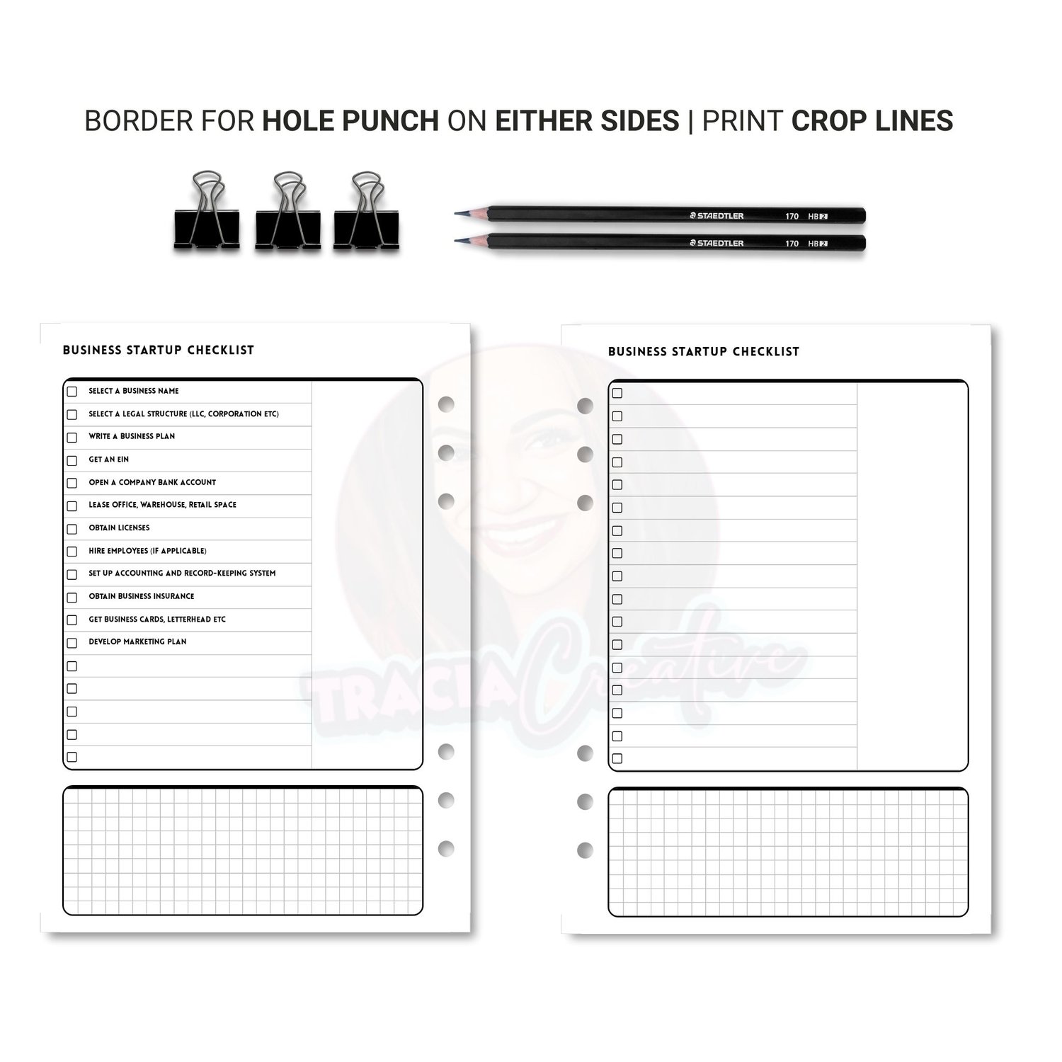 Startup Checklist | Minimalist Printable | Launch Your Business