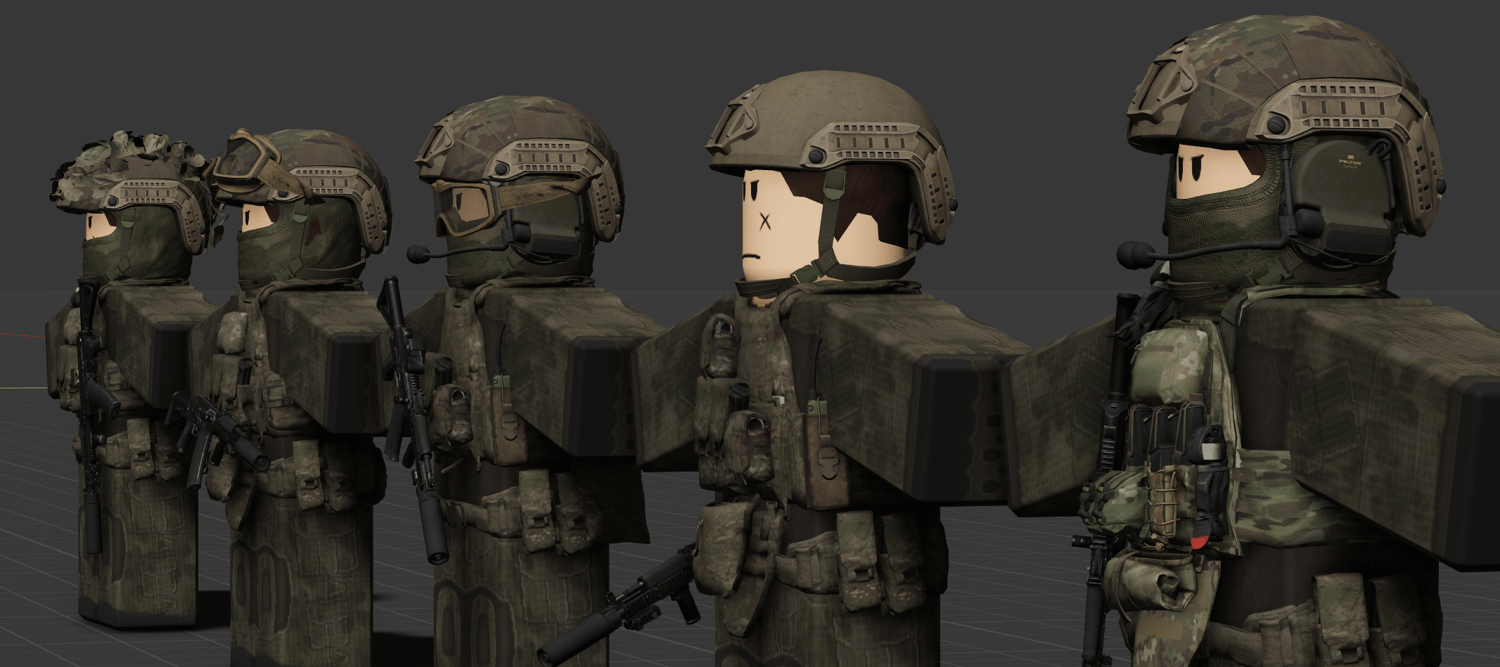 陸軍特殊部隊 SPECIAL FORCES COMBAT SET 1/6 Special Forces Soldiers BJD Military SWAT Team Army Man