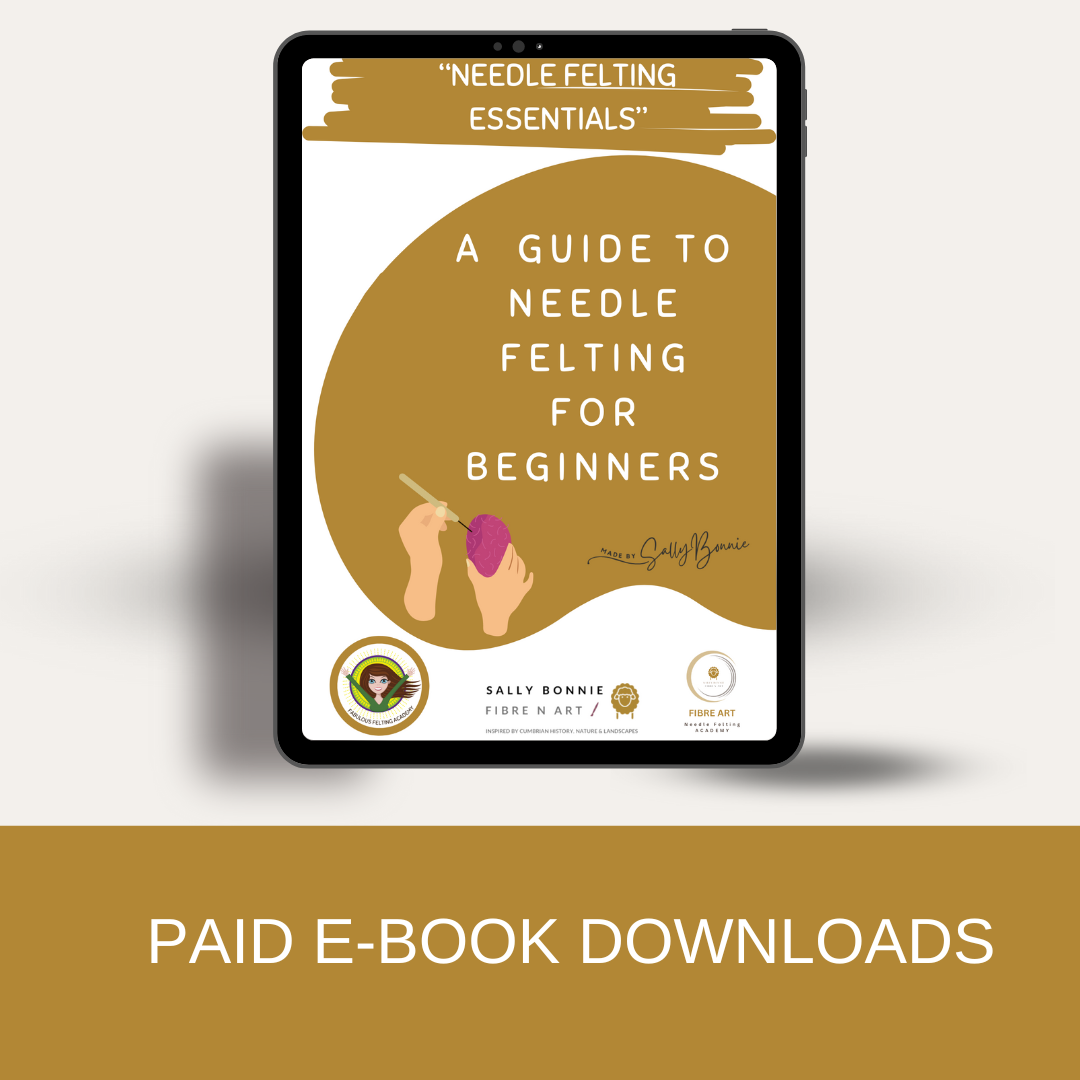 Beginner’s guide to needle felting — downloadable eBook with essential tips