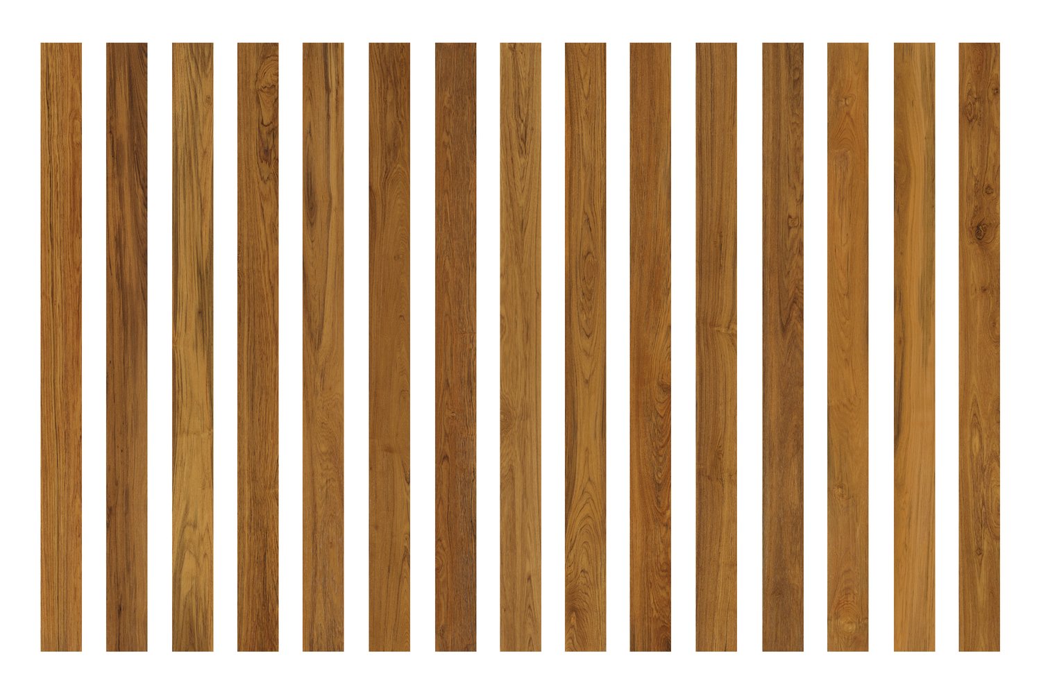 diffuse map of teak single boards
