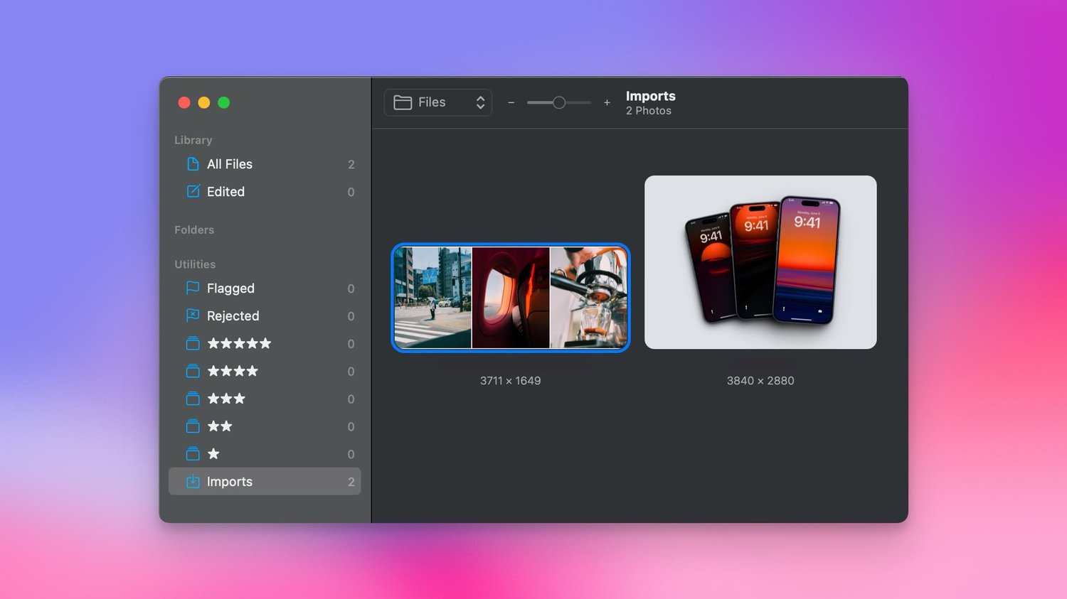 Photomator Library