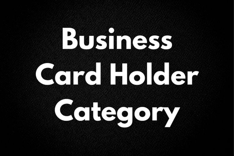 Business Card Holder Collection