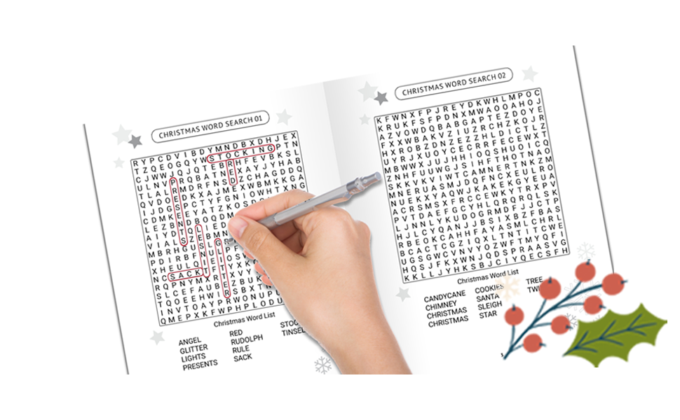 Joyful Christmas Word Search