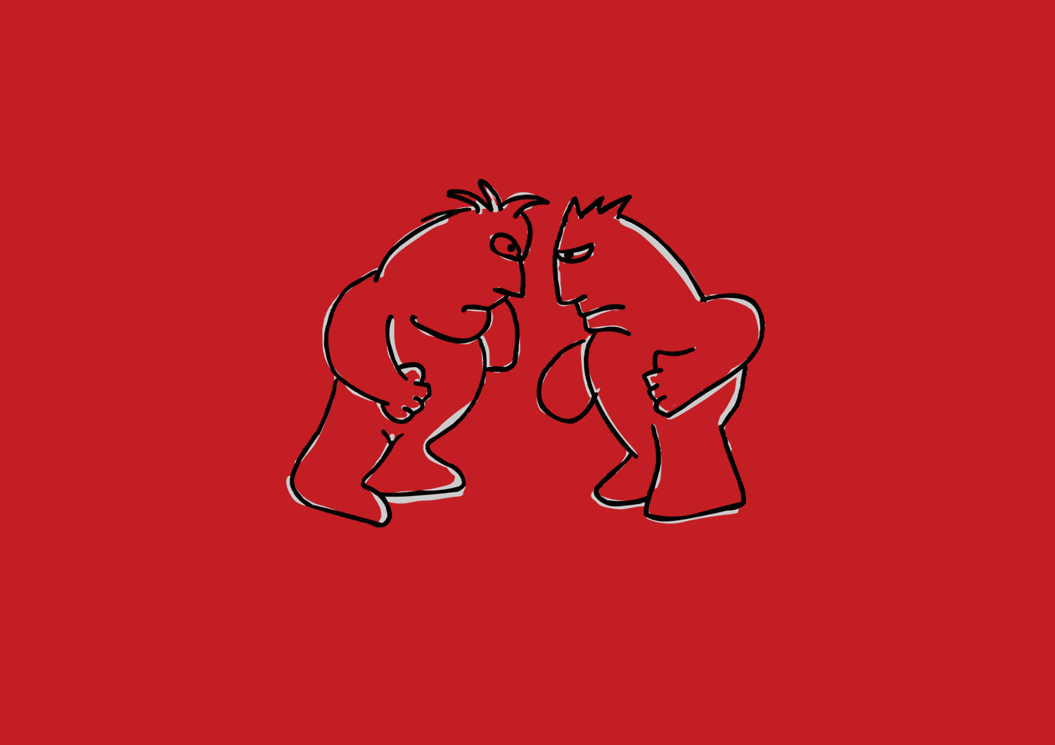 Antagonismo, lucha y luchadores.