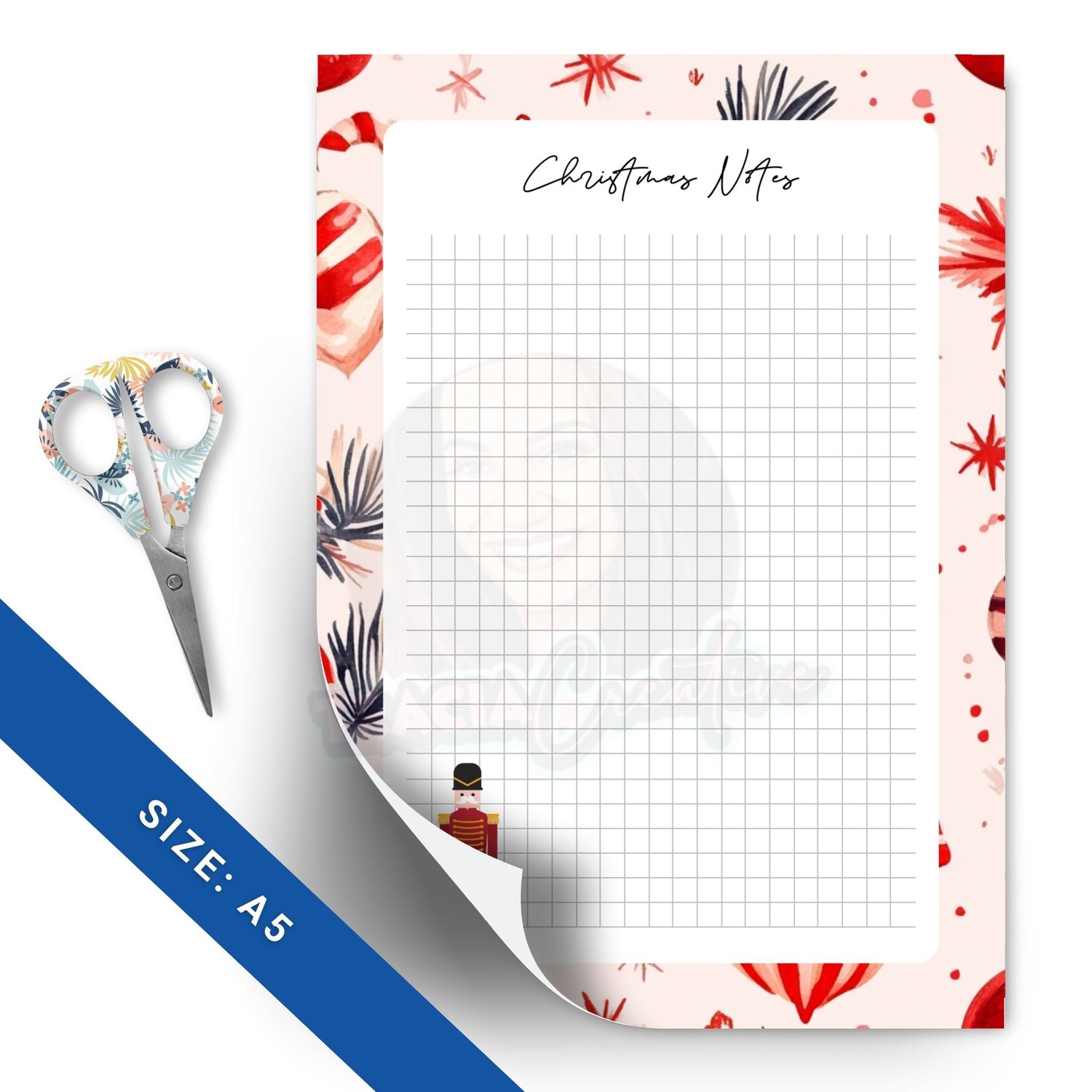 Christmas Notes Planner Insert | A5 PDF Download