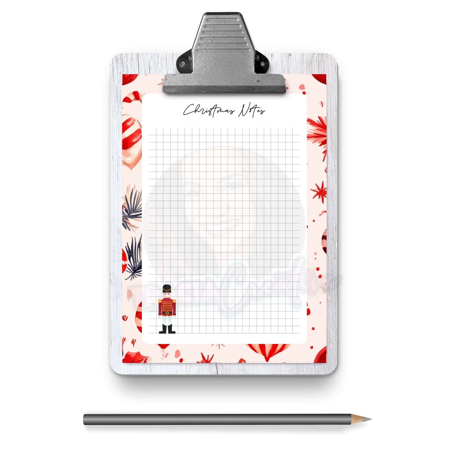 Christmas Notes Planner Insert | A5 PDF Download