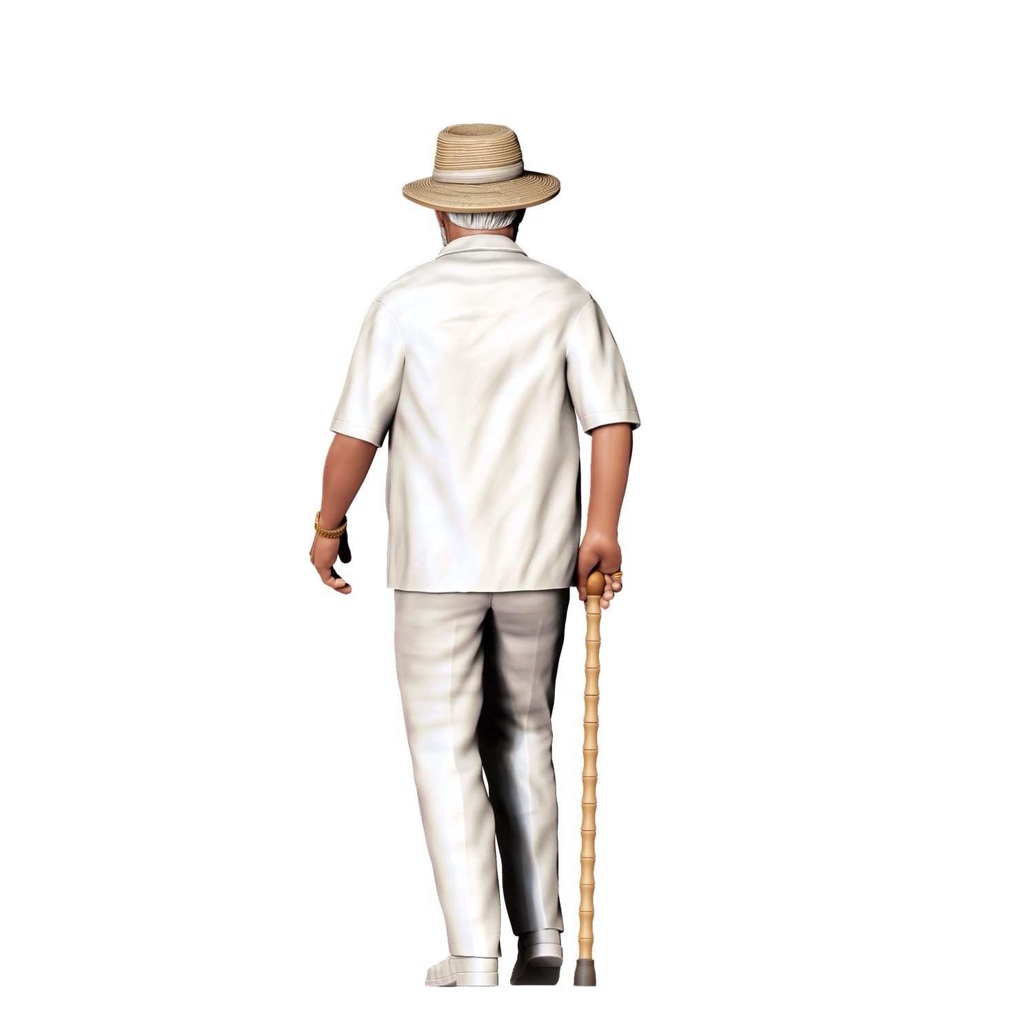3DP Miniatures, jurassic park John Hammond Richard Attenborough, STL Files, 3D print Files