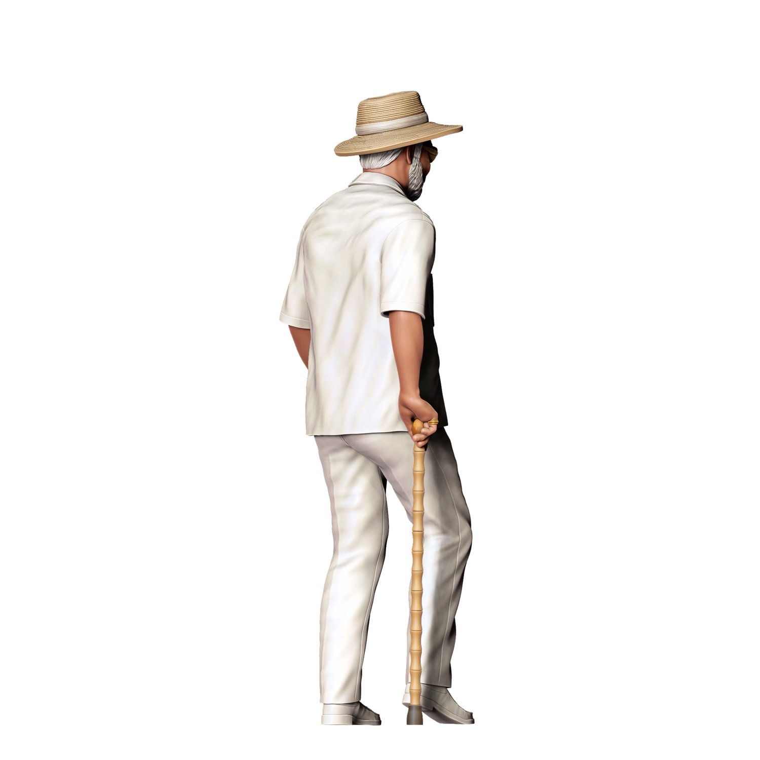 3DP Miniatures, jurassic park John Hammond Richard Attenborough, STL Files, 3D print Files