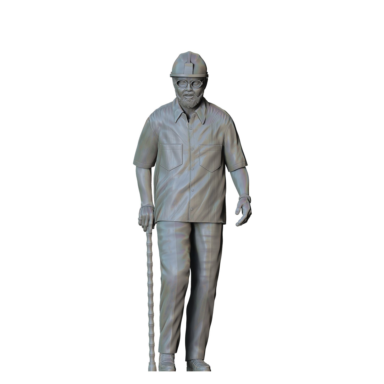 3DP Miniatures, jurassic park John Hammond Richard Attenborough, STL Files, 3D print Files