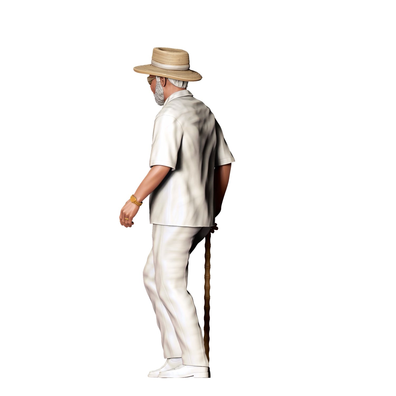 3DP Miniatures, jurassic park John Hammond Richard Attenborough, STL Files, 3D print Files