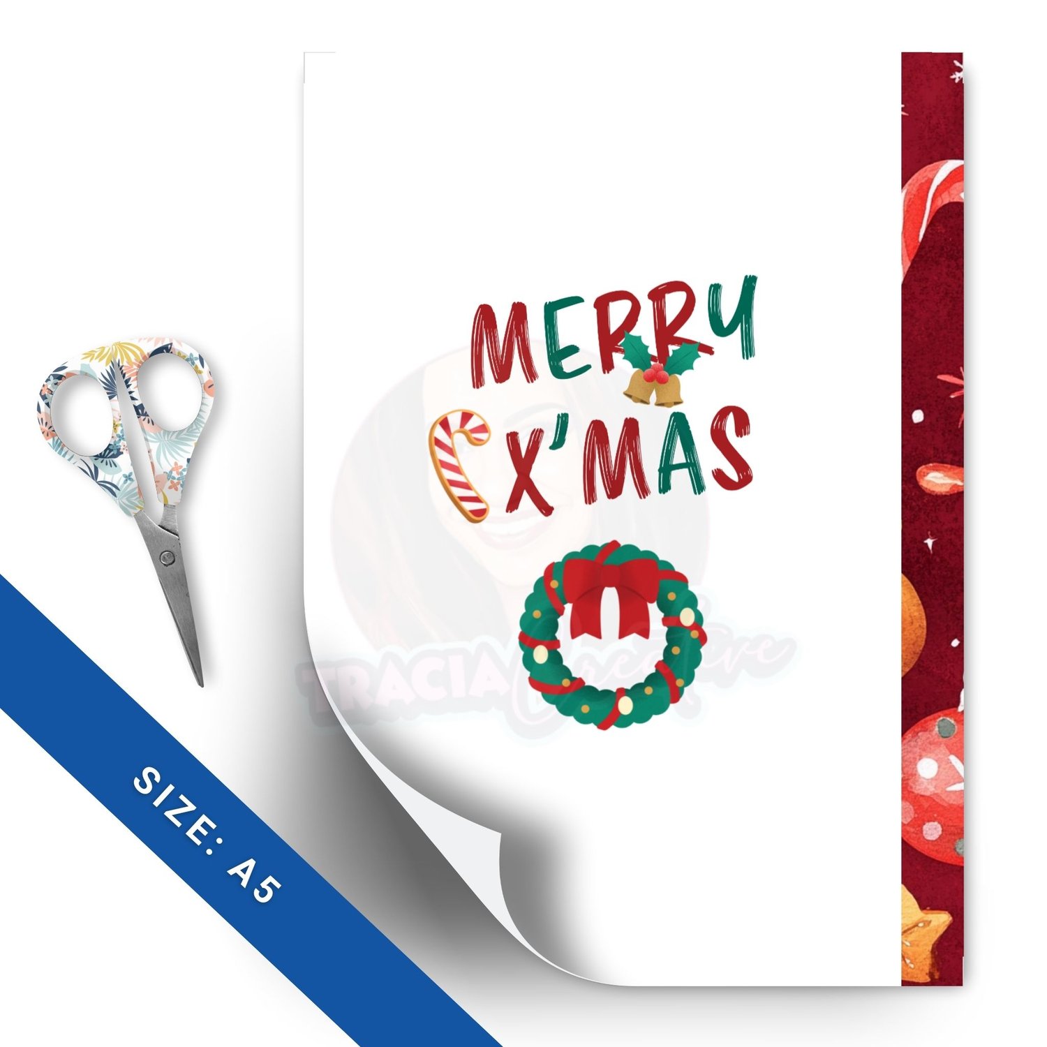 Christmas Dashboard Cover | A5 Planner PDF