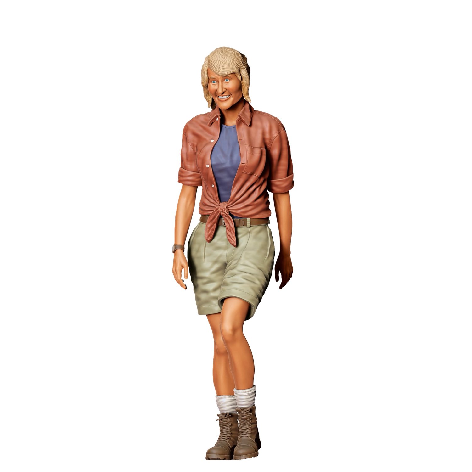 3DP Miniatures, Jurassic Park Ellie Sattler Laura Dern, STL Files, 3D print Files