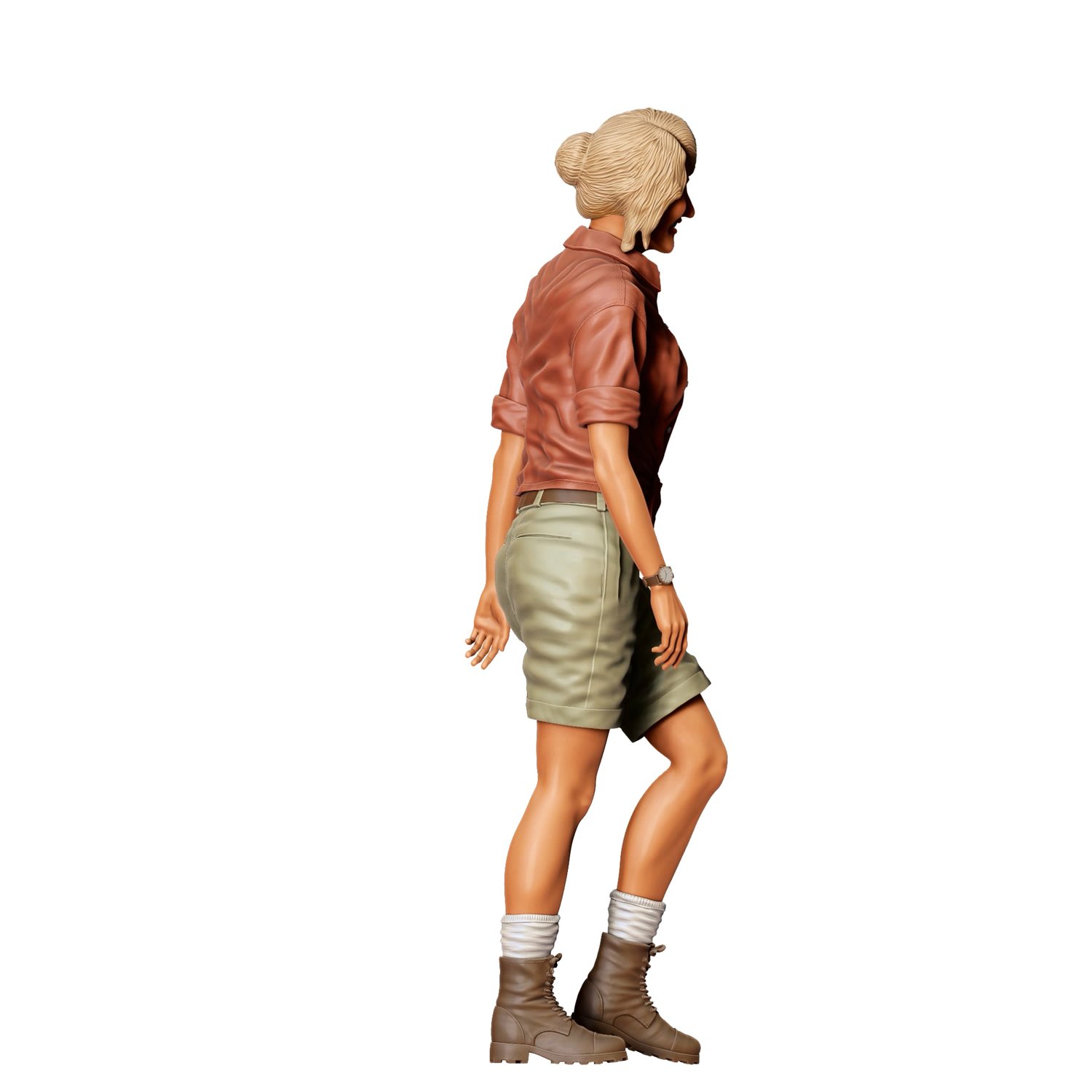 3DP Miniatures, Jurassic Park Ellie Sattler Laura Dern, STL Files, 3D print Files