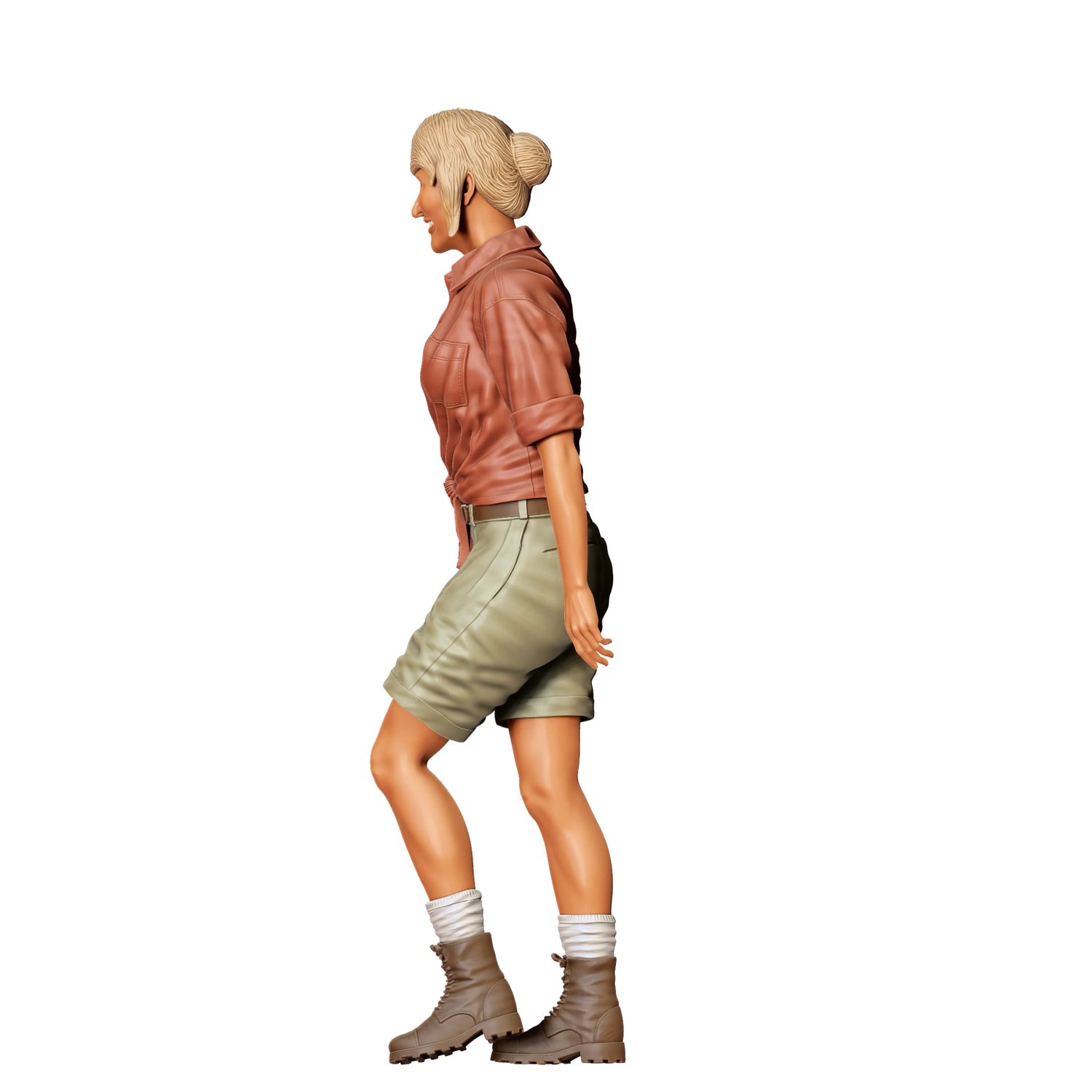 3DP Miniatures, Jurassic Park Ellie Sattler Laura Dern, STL Files, 3D print Files