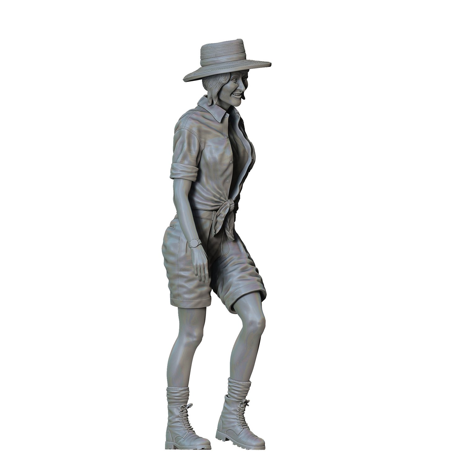 3DP Miniatures, Jurassic Park Ellie Sattler Laura Dern, STL Files, 3D print Files