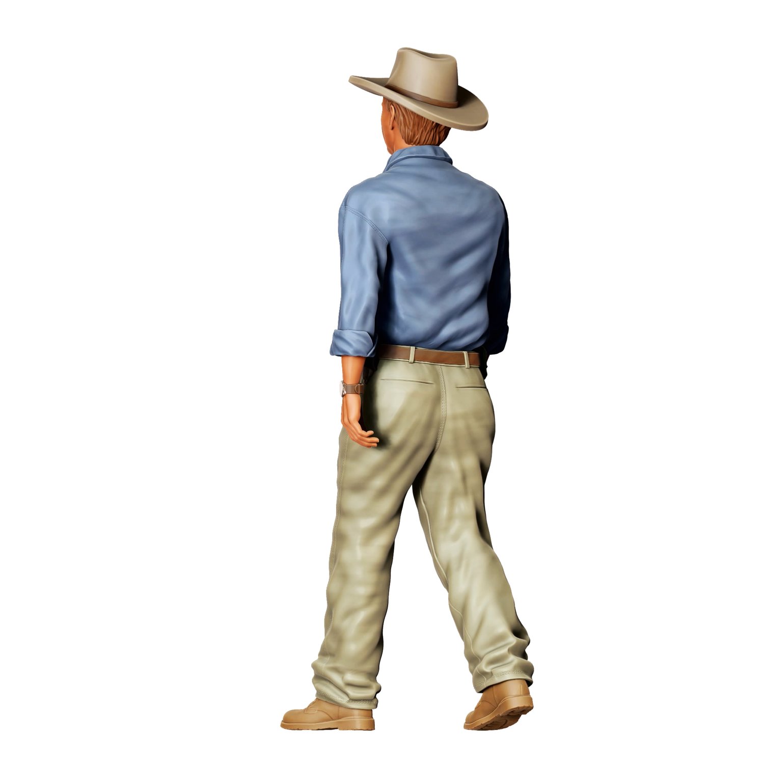 3DP Miniatures, Jurassic Park Alan Grant Sam Neill, STL Files, 3D Printable Files