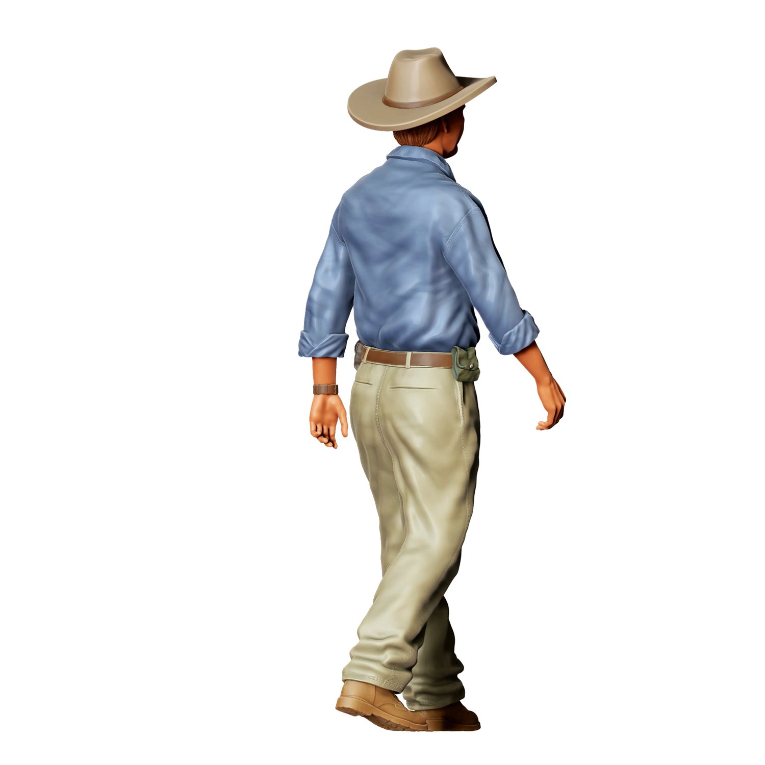 3DP Miniatures, Jurassic Park Alan Grant Sam Neill, STL Files, 3D Printable Files