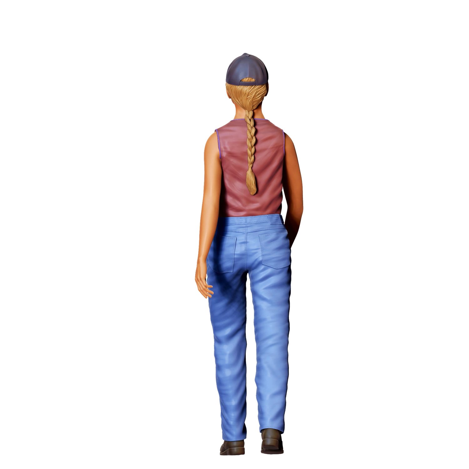 3DP Miniatures, Jurassic Park Lex Murphy Ariana Richards, STL Files, 3D Printable Files