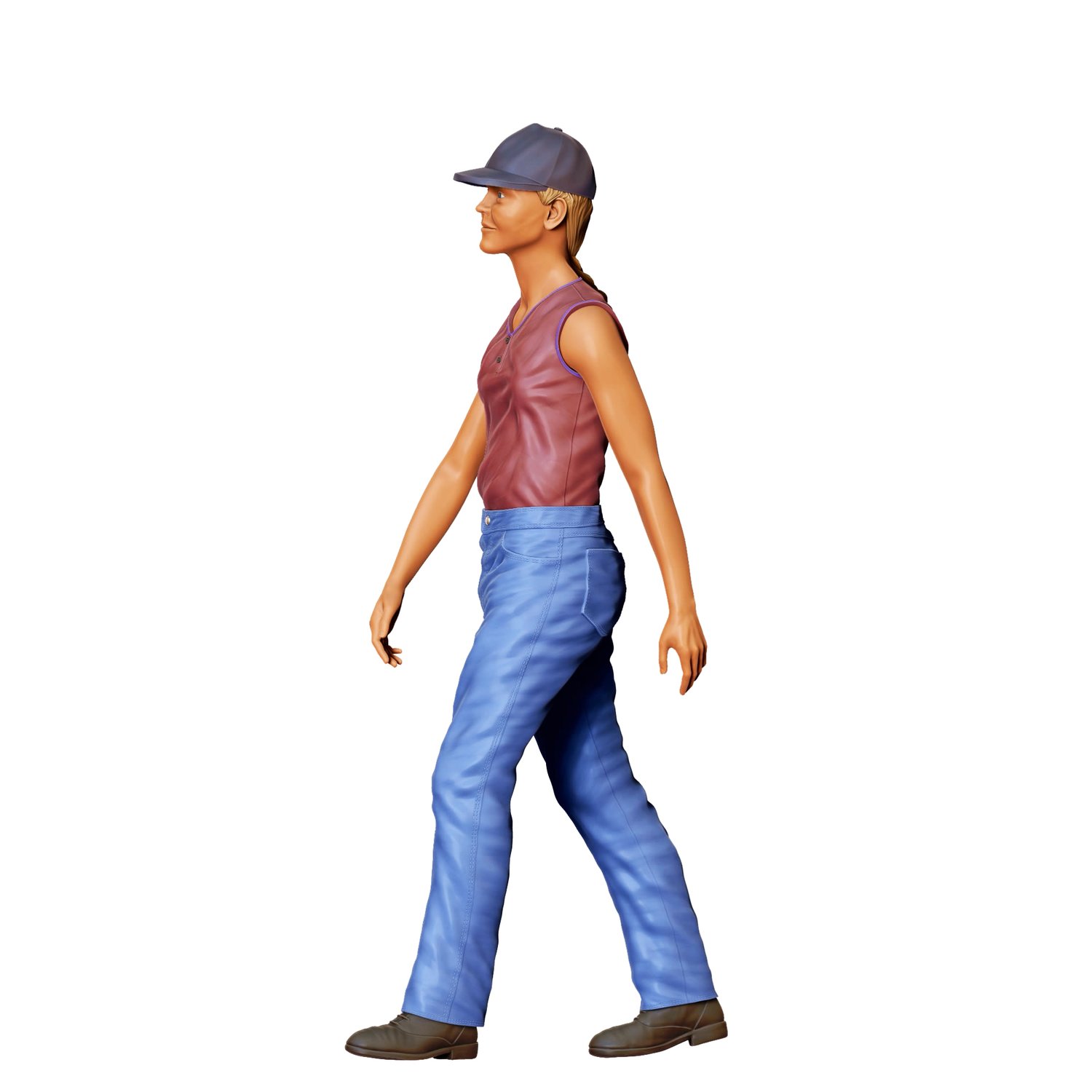 3DP Miniatures, Jurassic Park Lex Murphy Ariana Richards, STL Files, 3D Printable Files