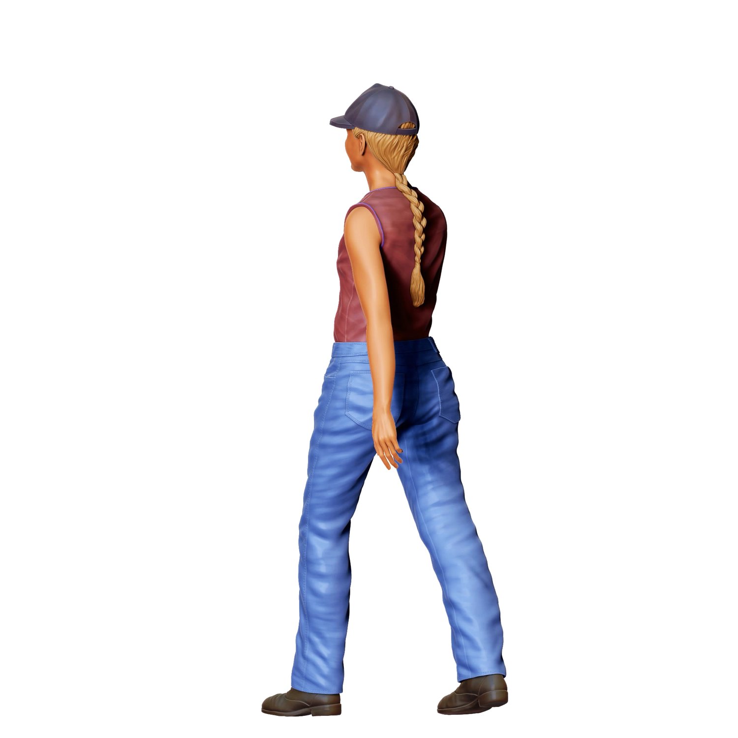 3DP Miniatures, Jurassic Park Lex Murphy Ariana Richards, STL Files, 3D Printable Files