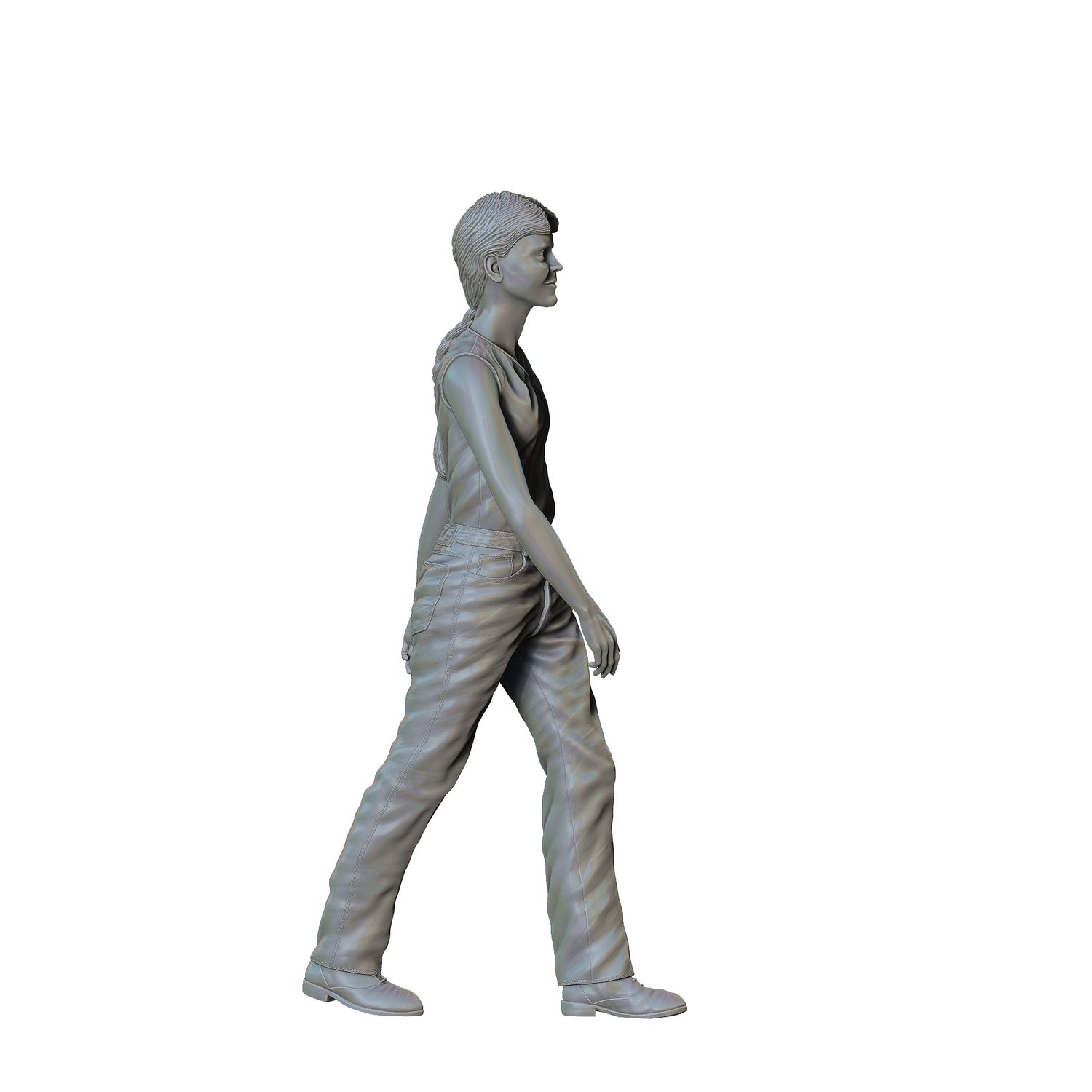 3DP Miniatures, Jurassic Park Lex Murphy Ariana Richards, STL Files, 3D Printable Files