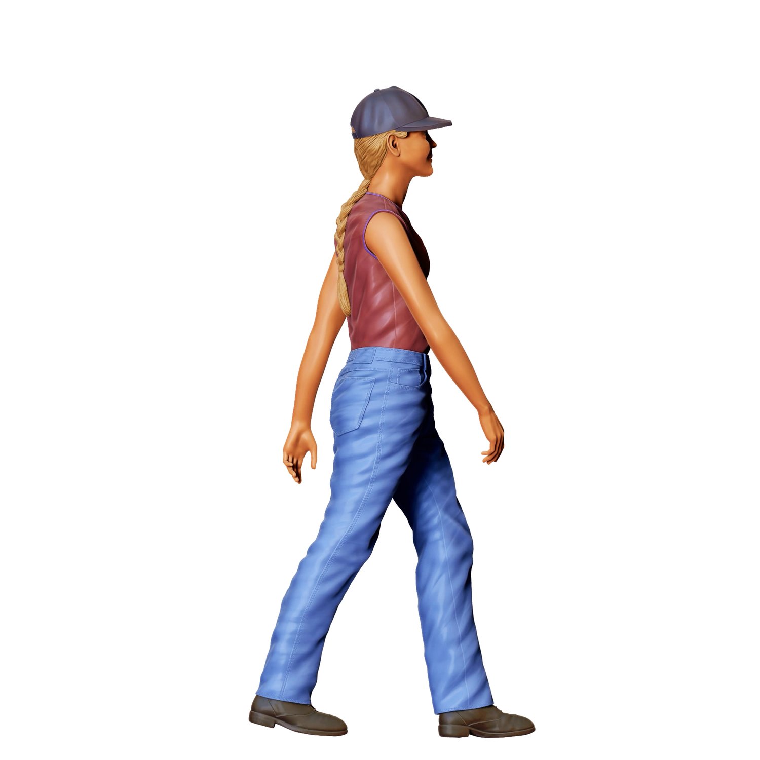 3DP Miniatures, Jurassic Park Lex Murphy Ariana Richards, STL Files, 3D Printable Files