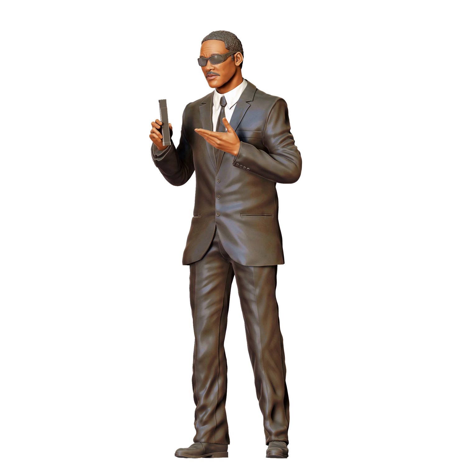 3DP Miniatures, MIB3 Will Smith, STL Files, 3D Printable Files