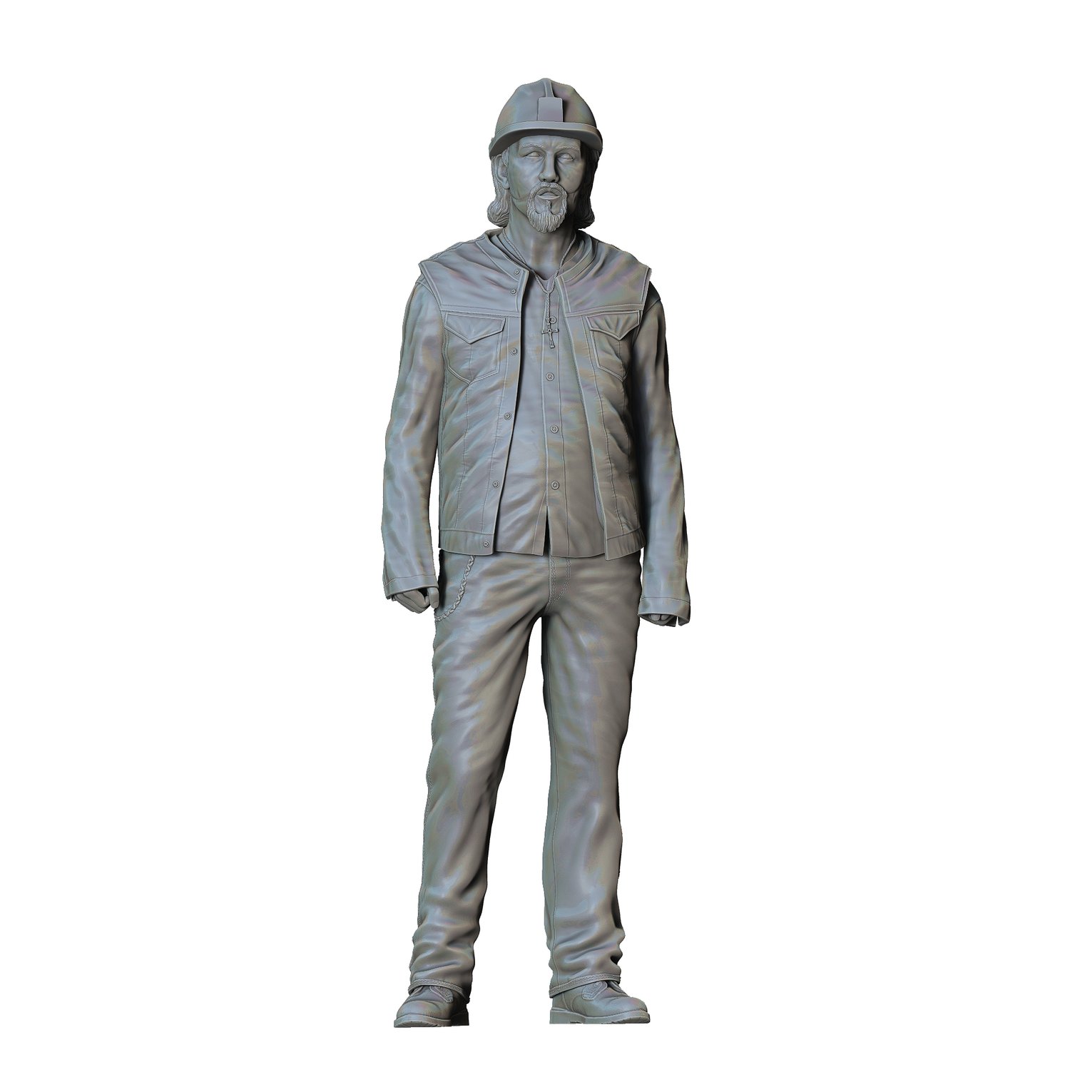 3dp Miniatures, Sons of Anarchy Chibs Telford Tommy Flanagan, STL Files, 3D Printable Files