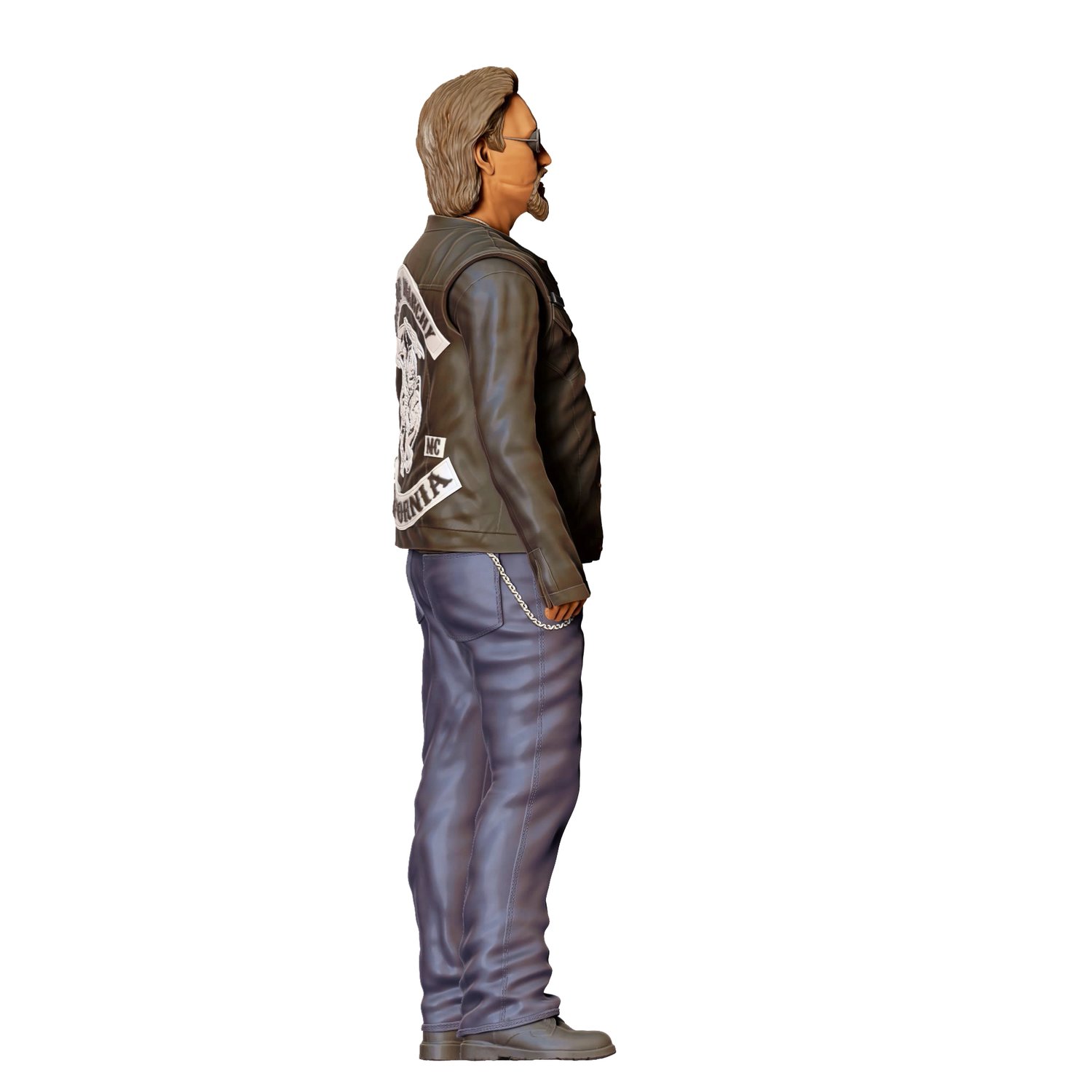 3dp Miniatures, Sons of Anarchy Chibs Telford Tommy Flanagan, STL Files, 3D Printable Files