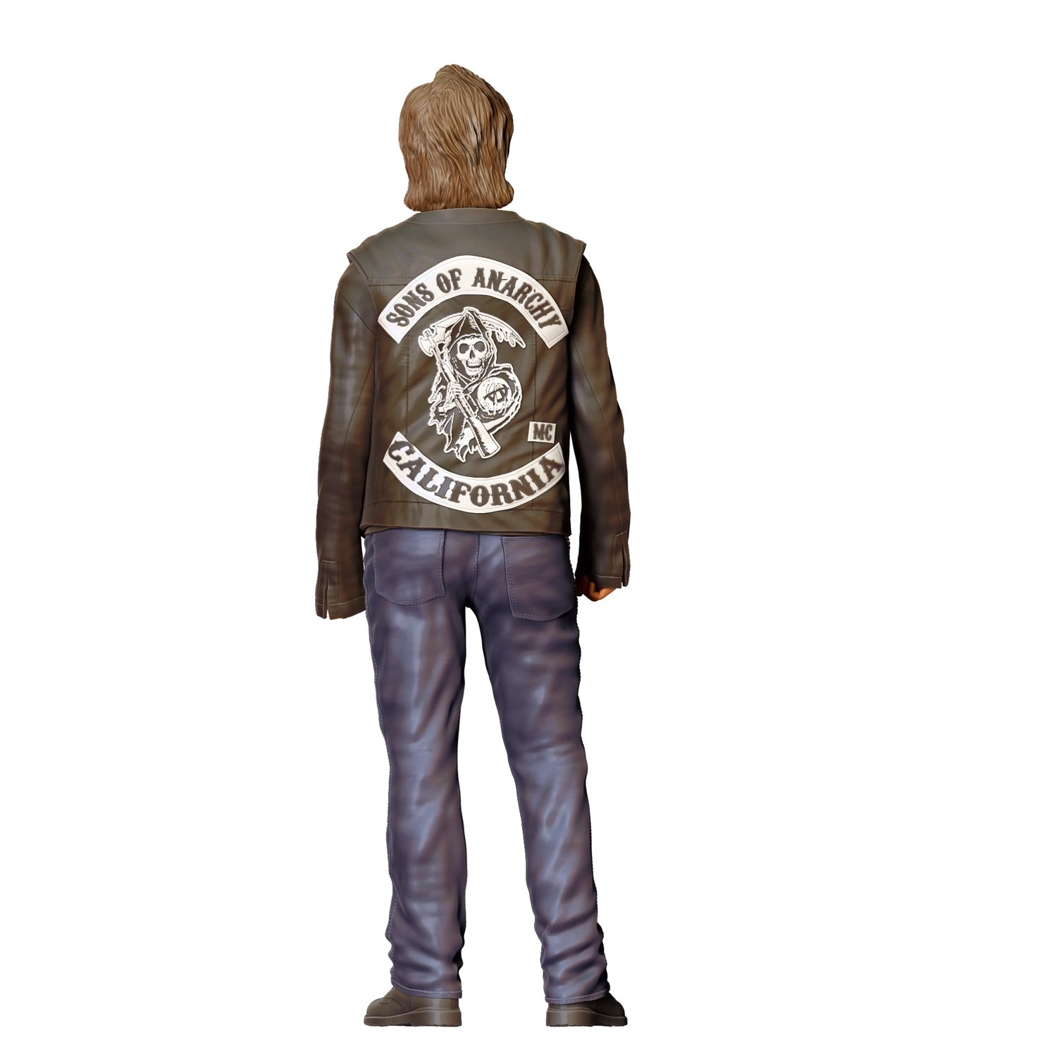 3dp Miniatures, Sons of Anarchy Chibs Telford Tommy Flanagan, STL Files, 3D Printable Files