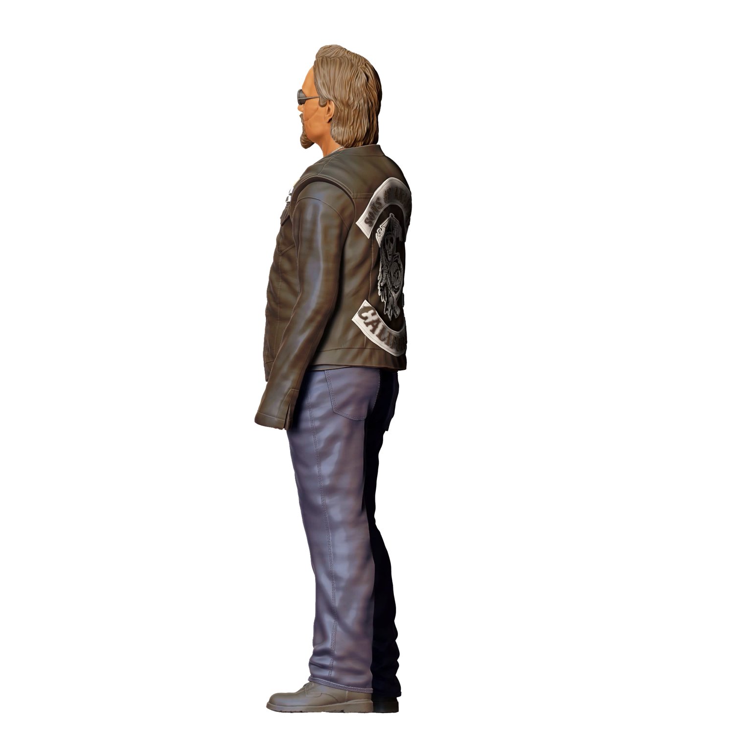3dp Miniatures, Sons of Anarchy Chibs Telford Tommy Flanagan, STL Files, 3D Printable Files