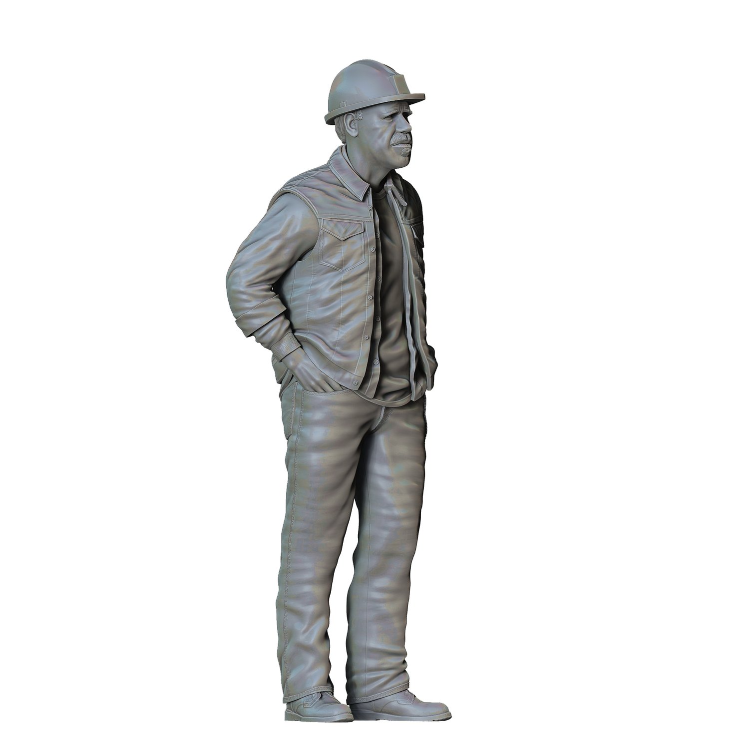 N3 Sons of Anarchy Clay Morrow Ron Perlman, 3dp Miniatures, STL Files