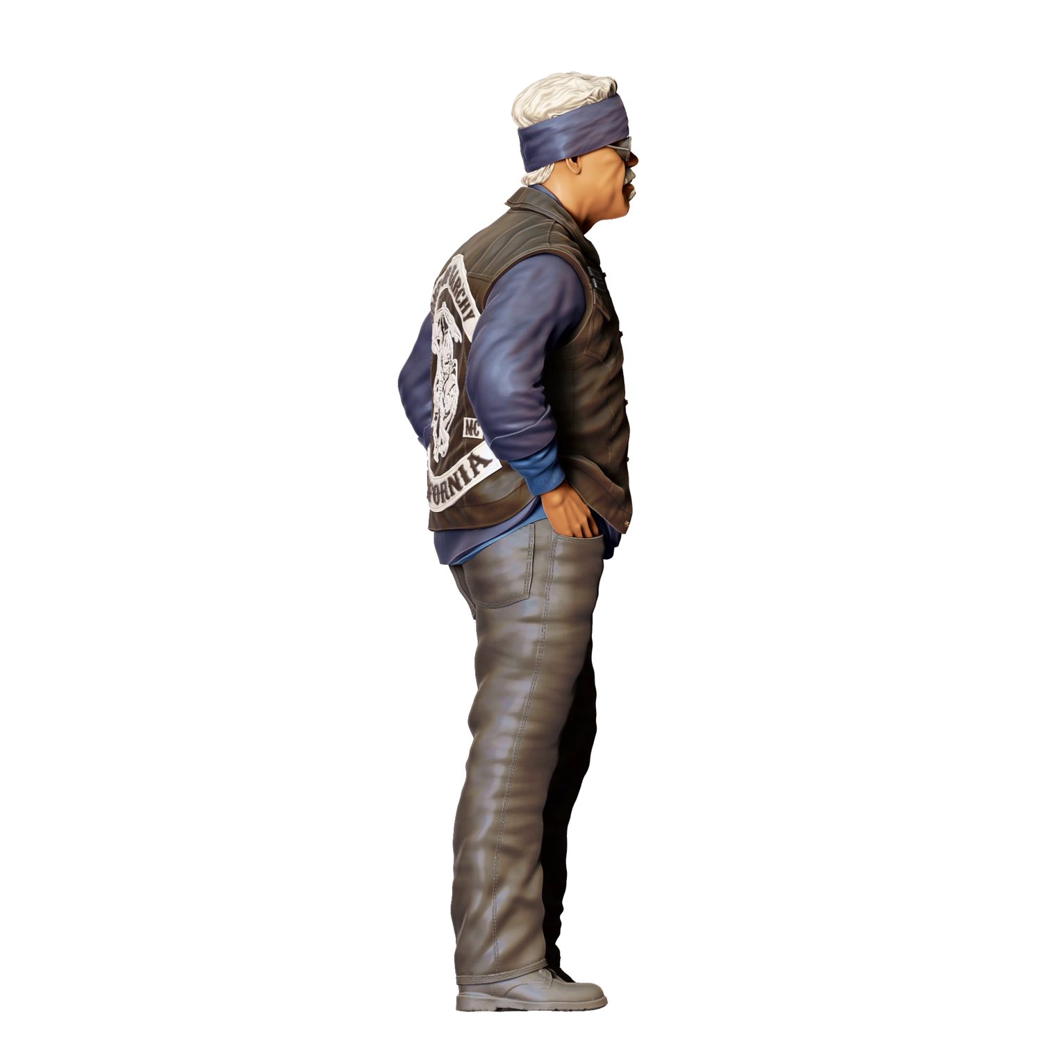 N3 Sons of Anarchy Clay Morrow Ron Perlman, 3dp Miniatures, STL Files