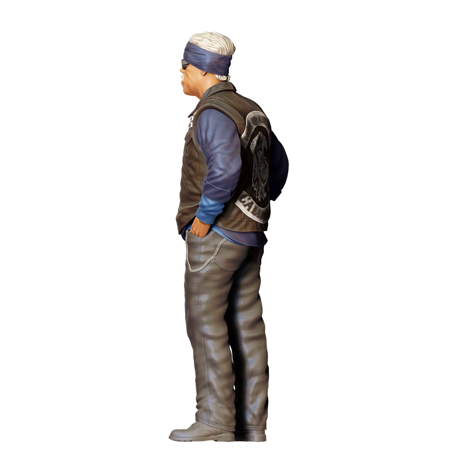 N3 Sons of Anarchy Clay Morrow Ron Perlman, 3dp Miniatures, STL Files