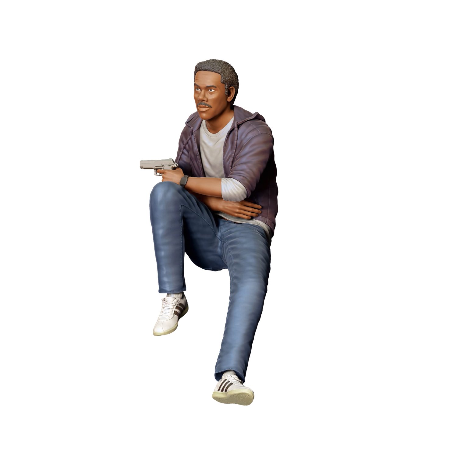 3DP Miniatures, Eddie Murphy Beverly Hills Cop, STL Files