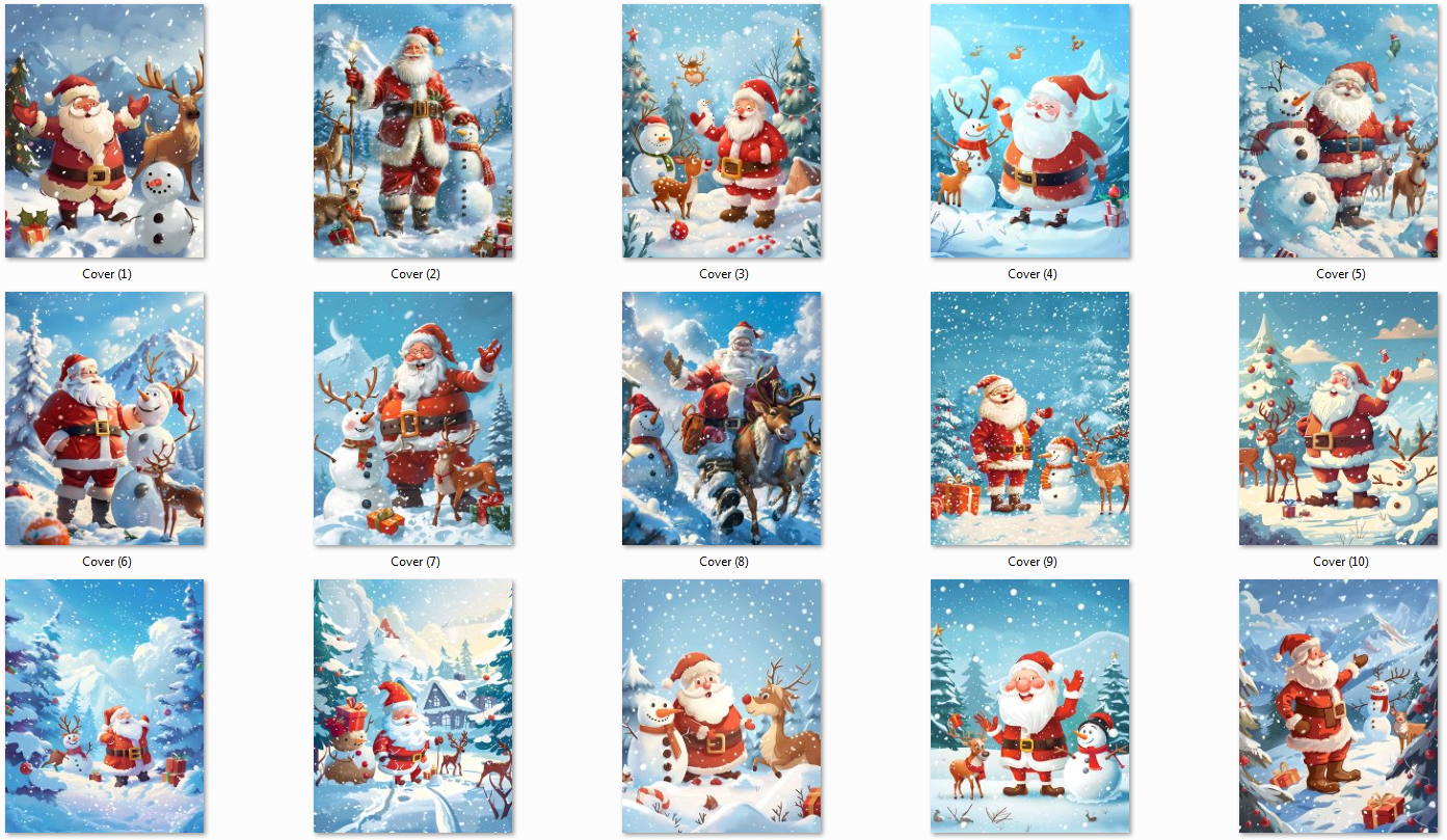 Merry Christmas Coloring Pages