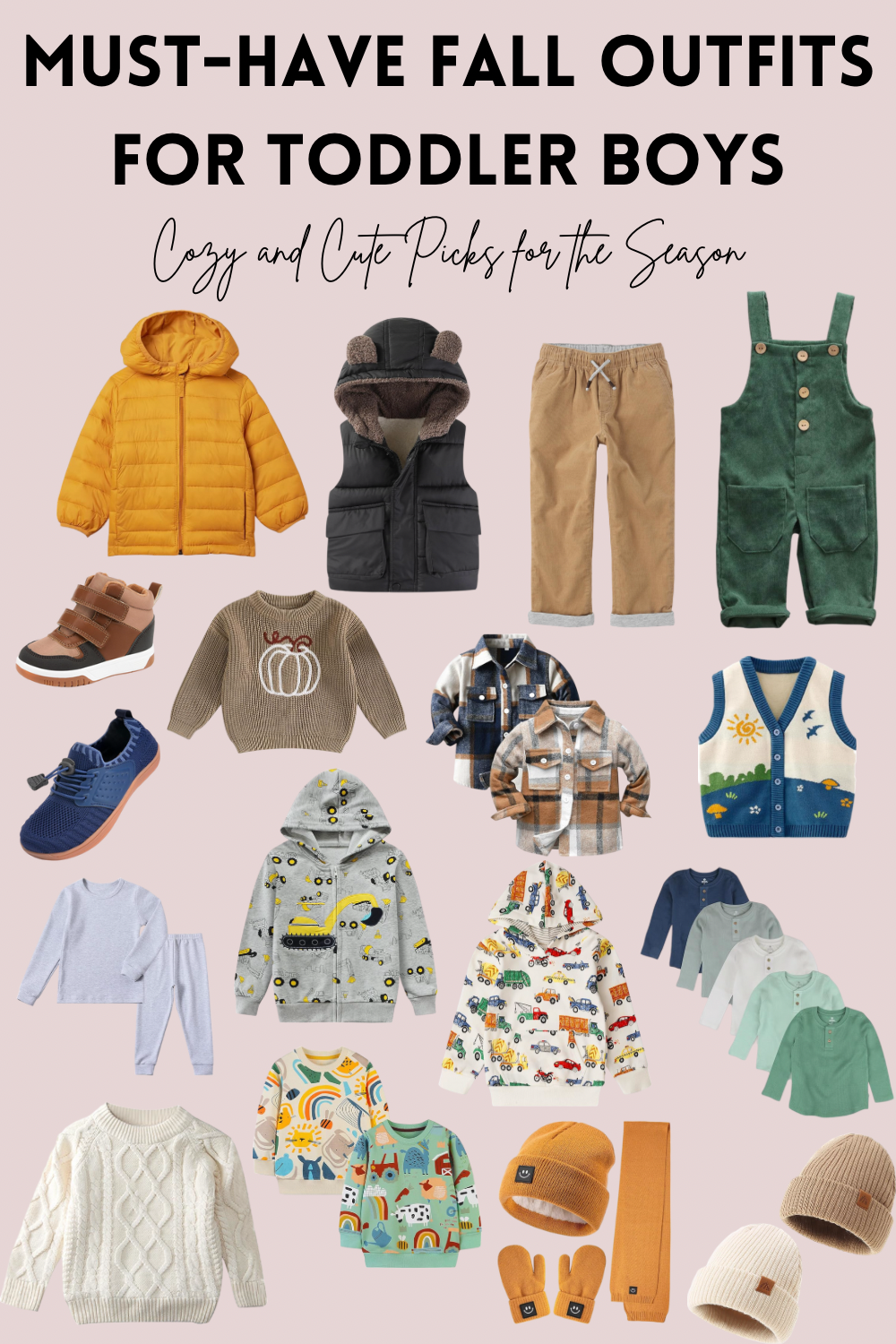 Fall Outfits Toddlers Boys