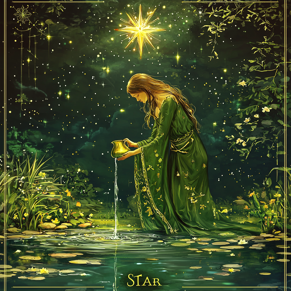 The Star - tarot card image