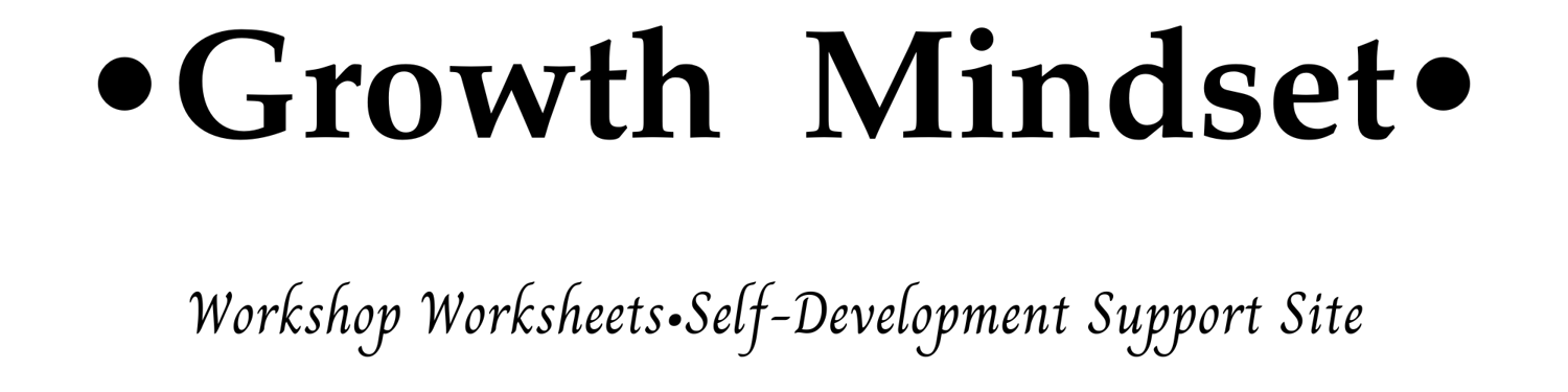 growth mindset people welcome